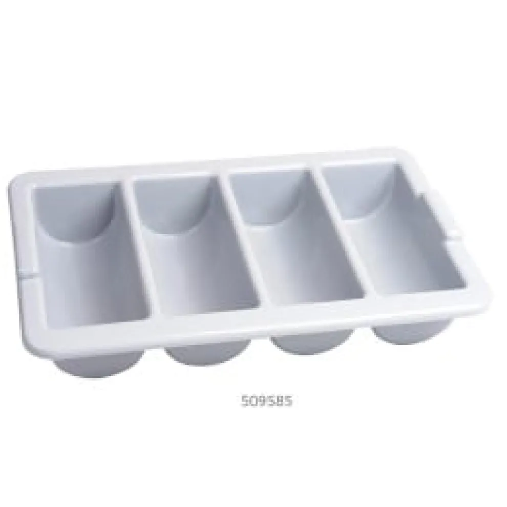 Bestekbak horeca 4 vaks 53x32,5x10cm 431