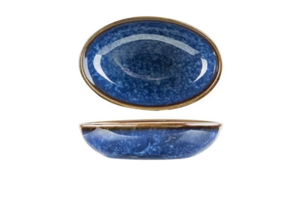 Cosy & Trendy Narwal Blue Aperoschaaltje 9,2X6XH2,4CM 2190009