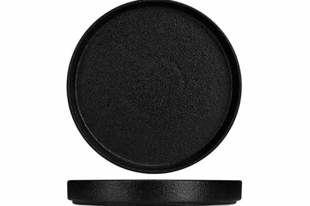 Cosy & Trendy Blackstone Bord D21XH2,7CM Stapelbaar 5437321