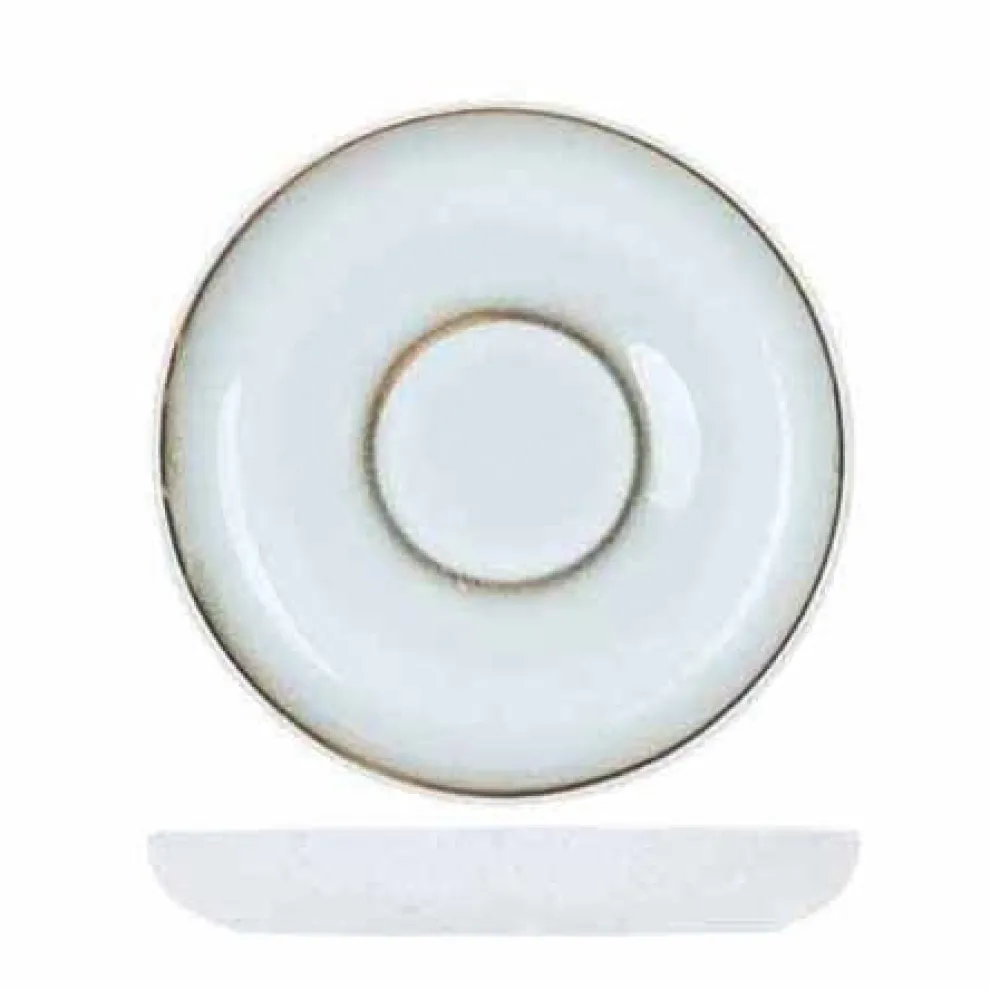 Cosy & Trendy Lily White Ondertas Stoneware D12cm 5370005