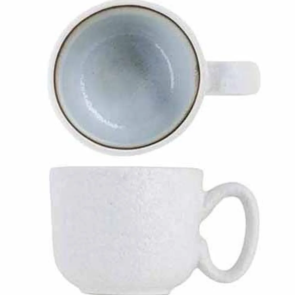 Cosy & Trendy Lily White Espressotas 80ml Stoneware D6xh5cm 5370015