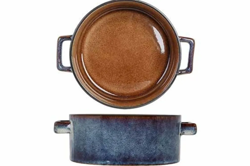 Cosy & Trendy Quintana amber Soepkom 45CL D13XH5,5CM 5950013