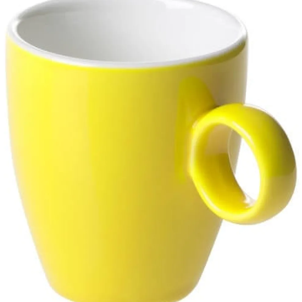 Espressokop 6,5cl Geel Maastricht Porselein Bart Colour 531377