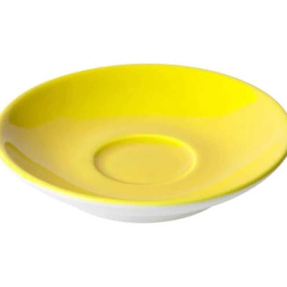 Espressoschotel 11cm Geel Maastricht Porselein Bart Colour 531378