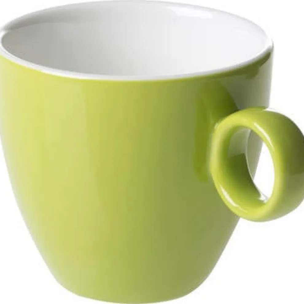 Koffiekop 17cl Groen Maastricht Porselein Bart Colour 531387