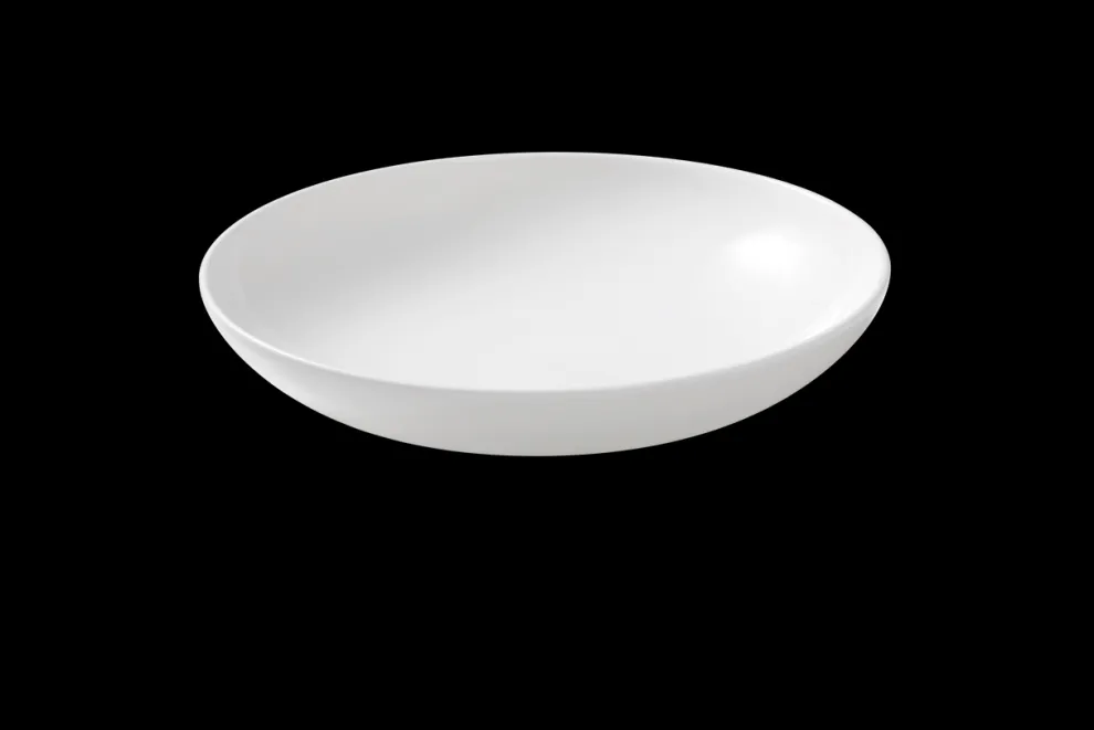 Maastricht Porselein Blanc De Blancs Schaal 23.5 cm 1 l Wit 527387