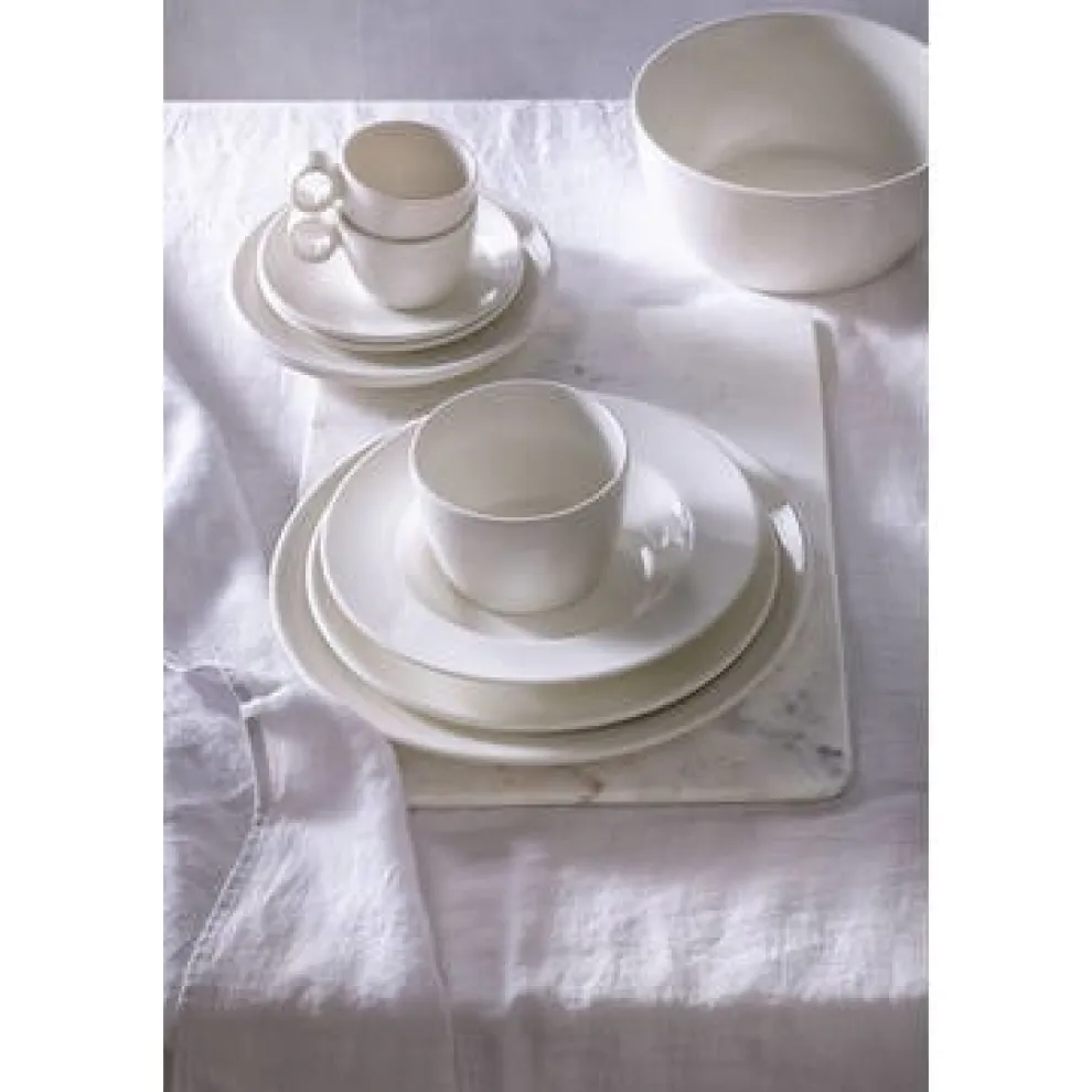 Maastricht Porselein Lux Soepkom schotel 18 cm 023 Offwhite 515722