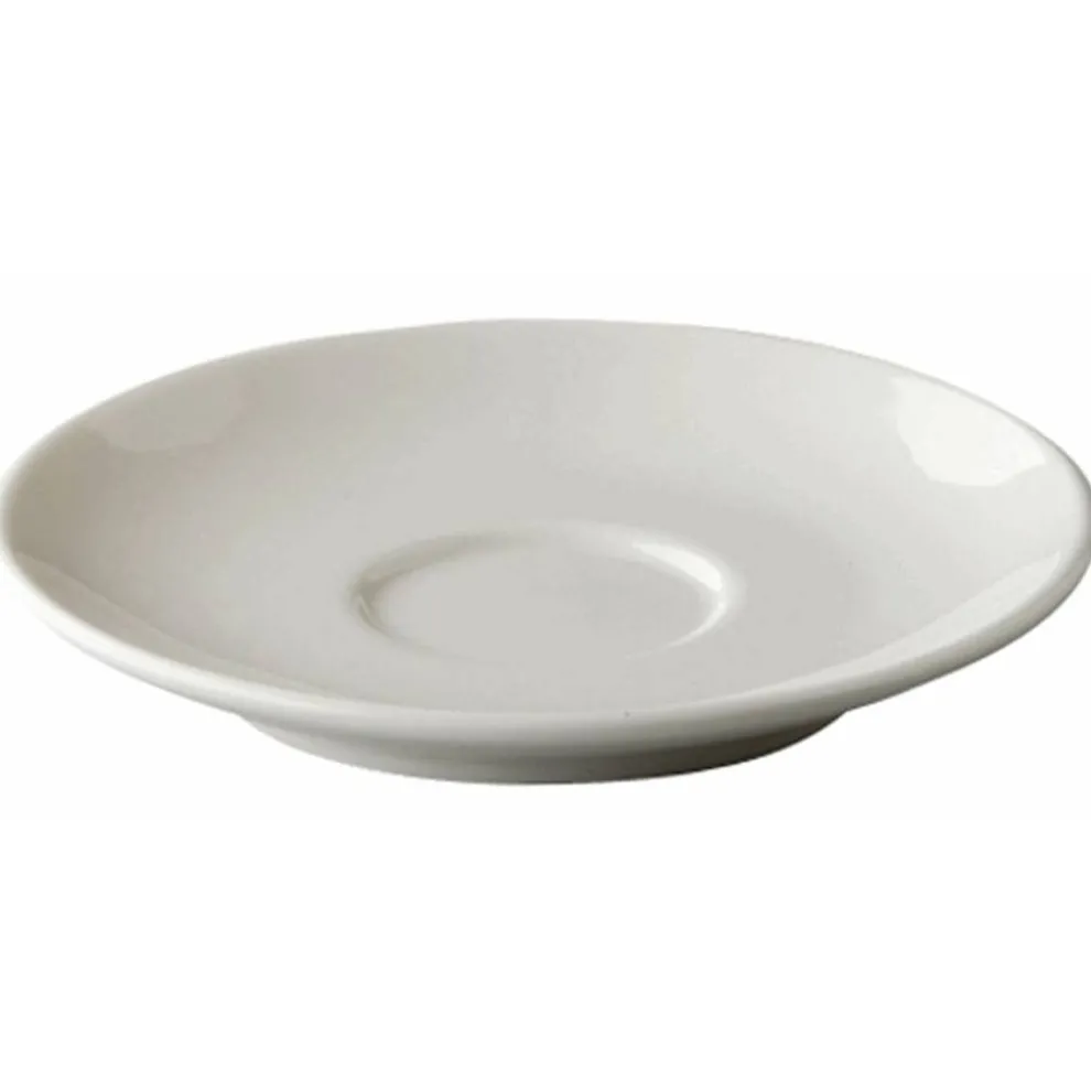 Maastricht Porselein Bart Cappuccino schotel 15,5cm 921 Offwhite 148061