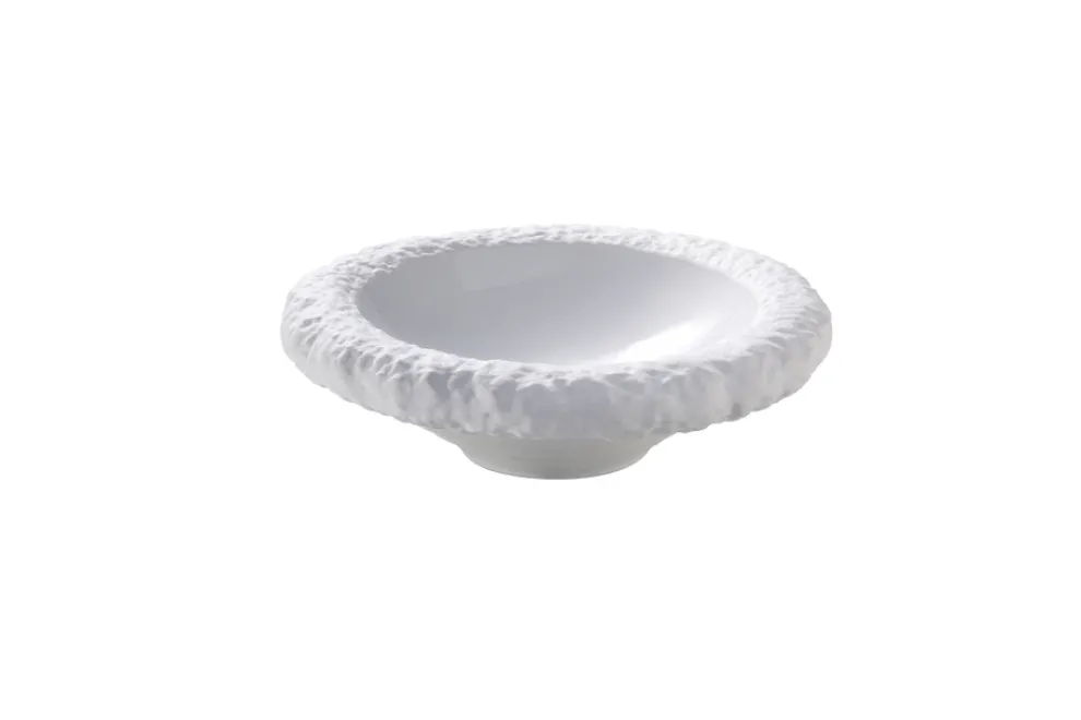 Maastricht Porselein Calcaire Bord diep 20.5 cm Wit Porselein 535445