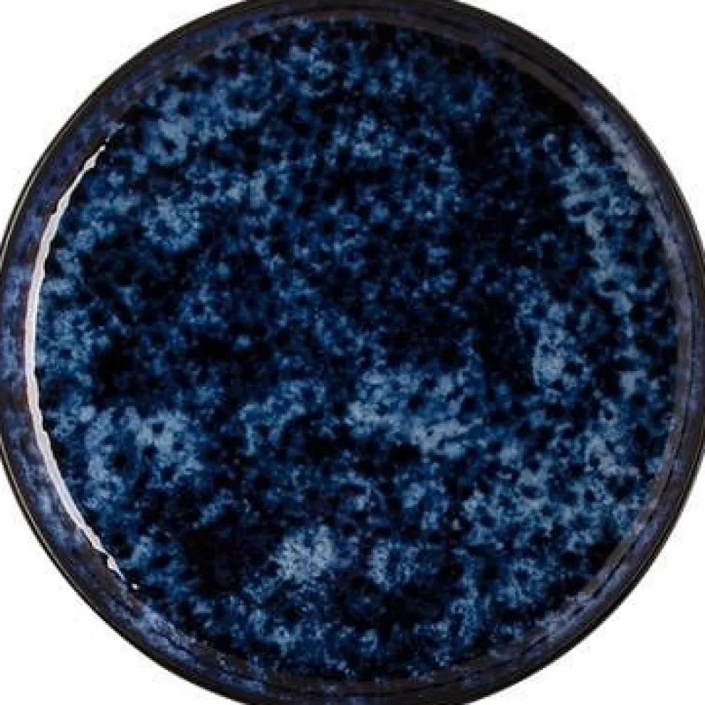 Palmer Bama Blue Bord 27 cm Blauw Stoneware 532694