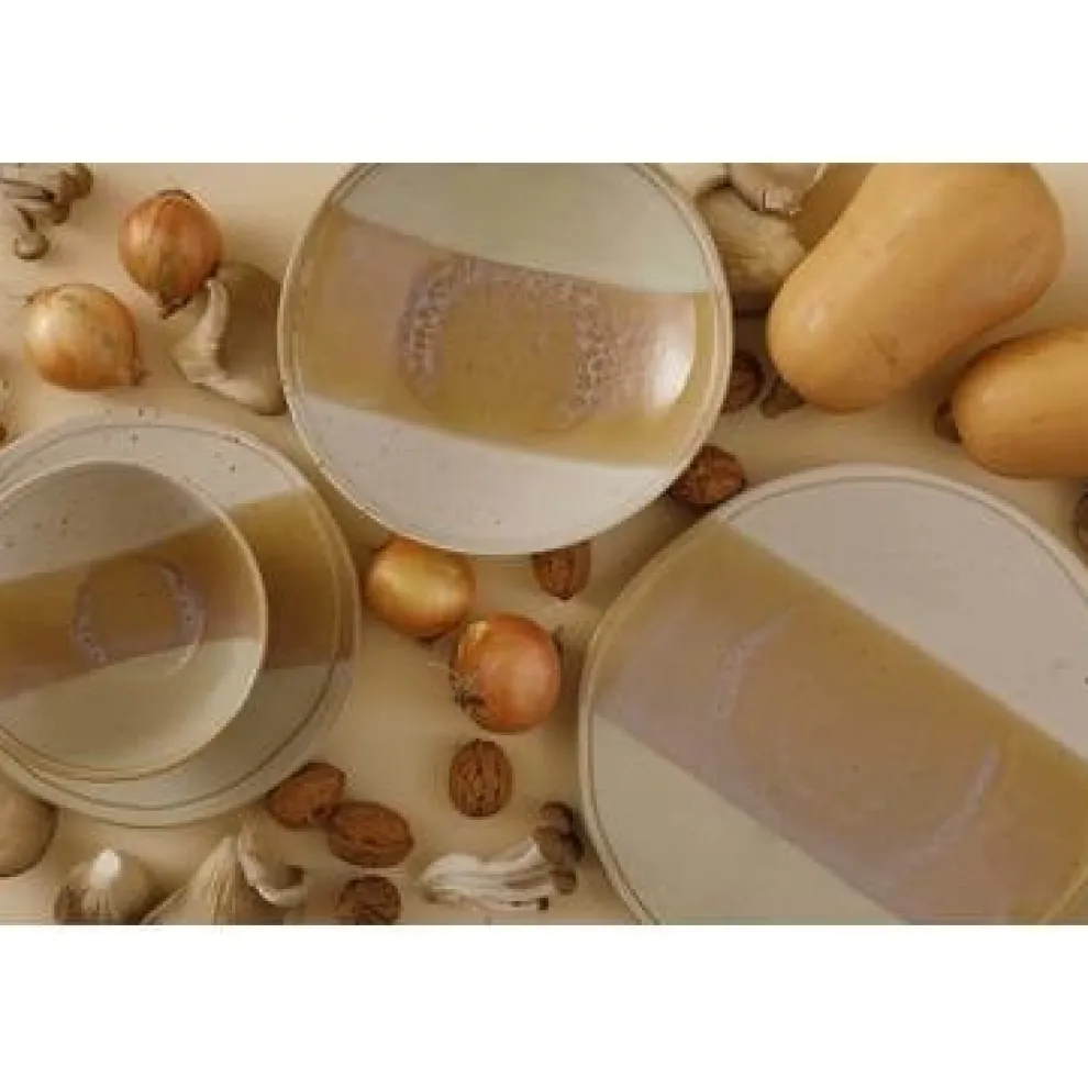 Palmer Beach Bord 28 cm Beige Stoneware 531815