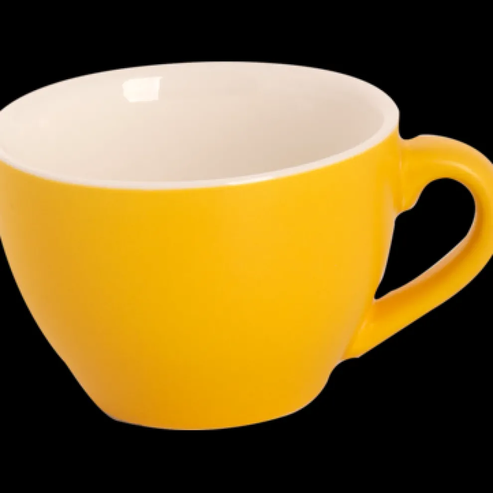 Palmer Mat Colors Cappuccinokop 18 cl Geel Porselein 533114