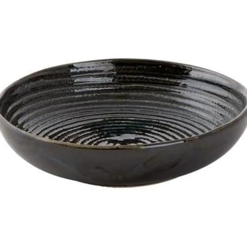 Palmer Metallic groen Bord Diep 15cm 530045