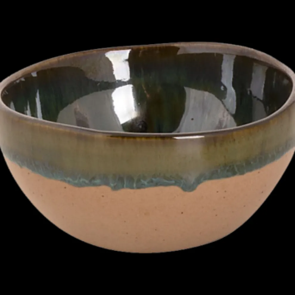 Palmer Wisteria Schaal 11 cm Groen Beige Stoneware 532183