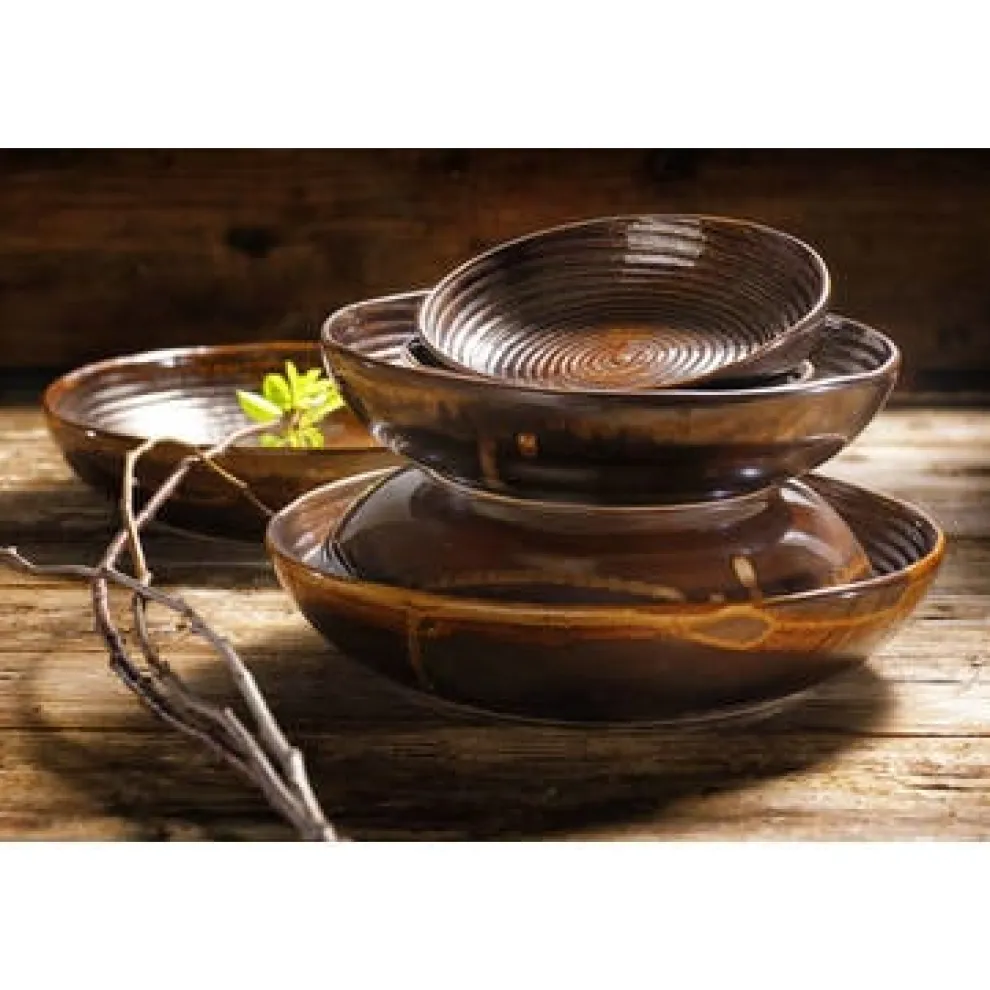 Serviesset Palmer Metallic 18 delig (6 personen)