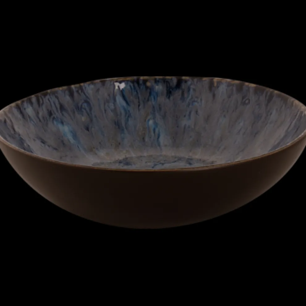 Serviesset Palmer Lester 24 delig (6 personen) Blauw Stoneware