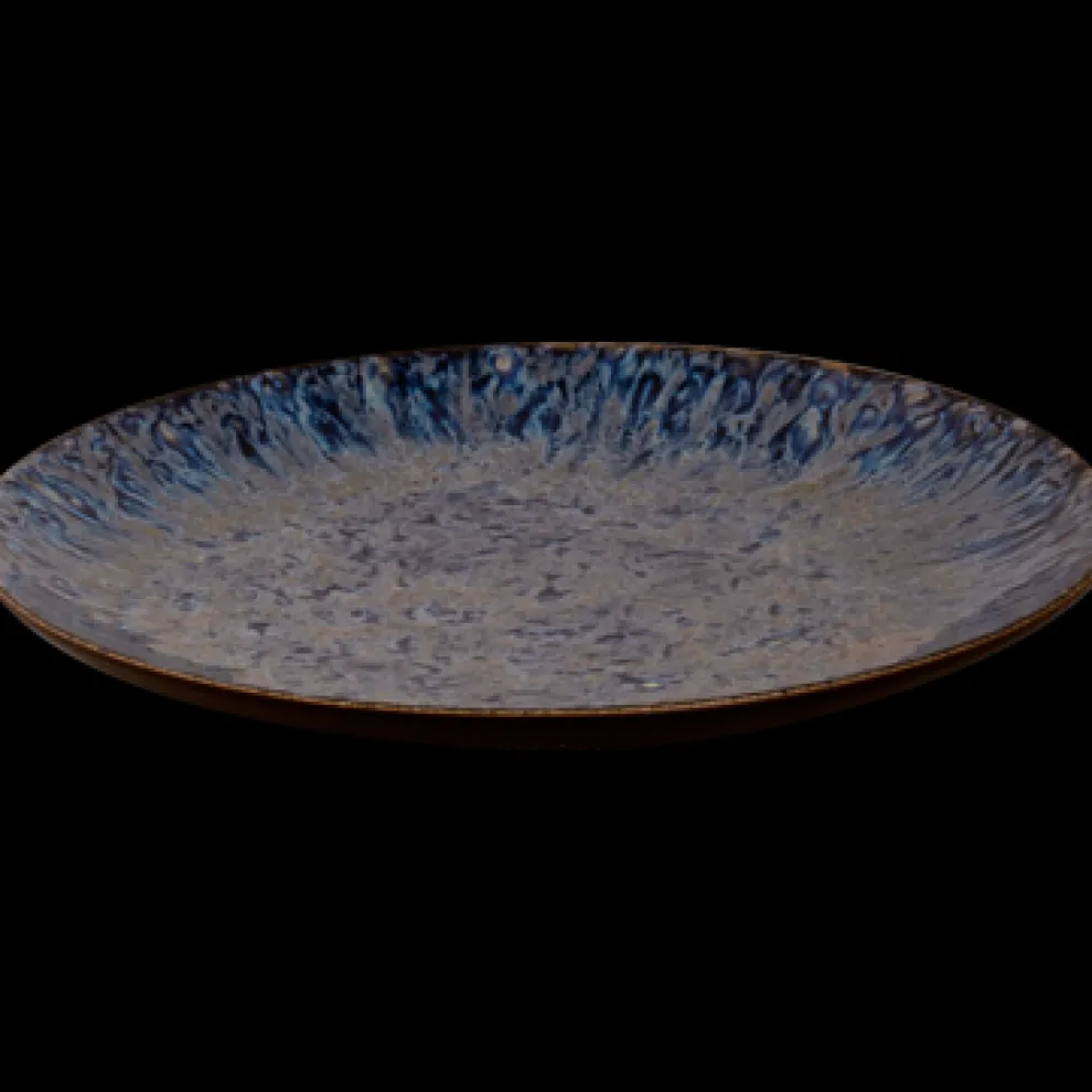 Serviesset Palmer Lester 24 delig (6 personen) Blauw Stoneware