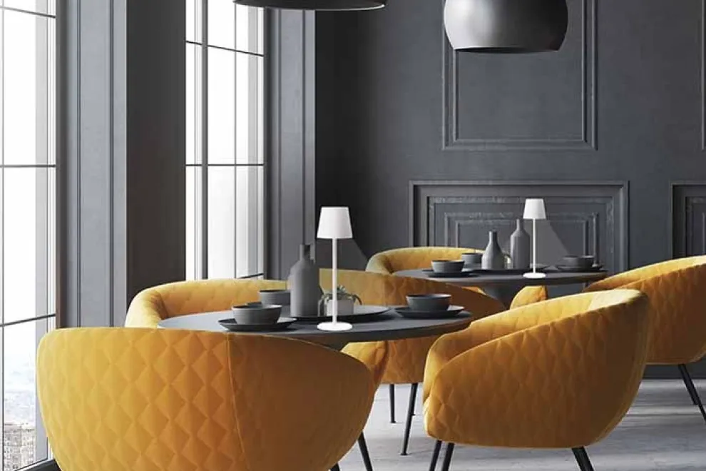 Tafellamp Securit Feline Wit LPFEWT