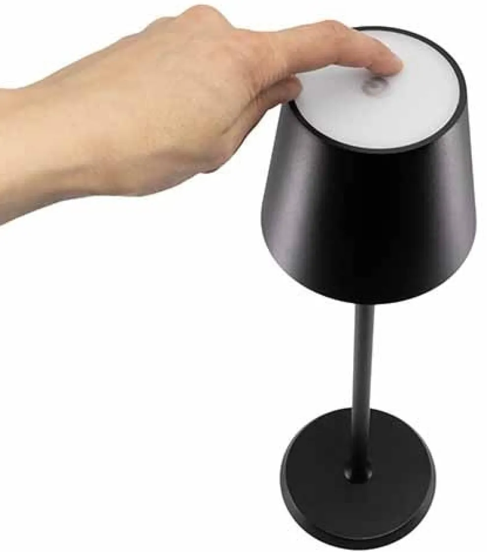 Tafellamp Securit Feline zwart LPFEBL