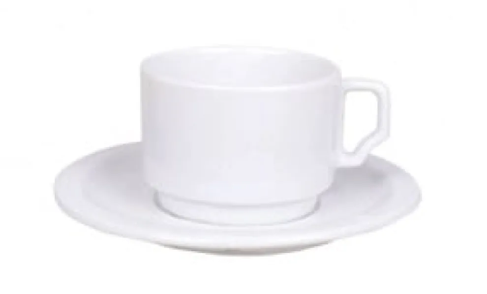 Tas en ondertas Wit 17cl Gural Venus 10026